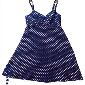 Vineyard Vines Blue Polka Dot Dress